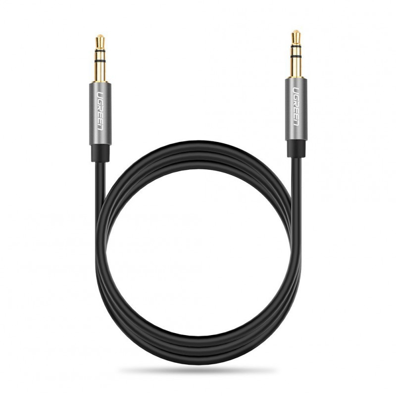 UGREEN Καλώδιο ήχου 3,5 mm AUX 5 m Μαύρο