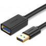 UGREEN Καλώδιο επέκτασης USB 3.0 1,5 m Μαύρο