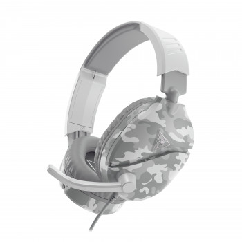 Turtle Beach RECON 70 ενσύρματα over-ear gaming ακουστικά με αναδιπλούμενο μικρόφωνο, λευκό παραλλαγής (TBS-6230-02)