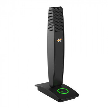 Neat MIC-1010-01 πυκνωτικό μικρόφωνο USB με καρδιοειδές χαρακτηριστικό, παρακολούθηση ακουστικών, σίγαση, επιτραπέζιο τρίποδο