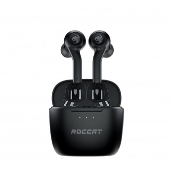 Ακουστικά true wireless Roccat Syn Buds Air, Bluetooth 5.1, μαύρα (ROC-14-102-02)