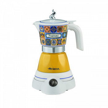 Ariete Moka Positano Electric Moka Pot 1358PO, Μαύρο