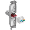 Techly 105889 βύσμα RJ45 Cat6 STP modular χωρίς εργαλεία, 1G, θωρακισμένο, διαφανές