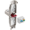 Techly 105872 RJ45 Cat6a 10G αρθρωτό βύσμα χωρίς εργαλεία, STP