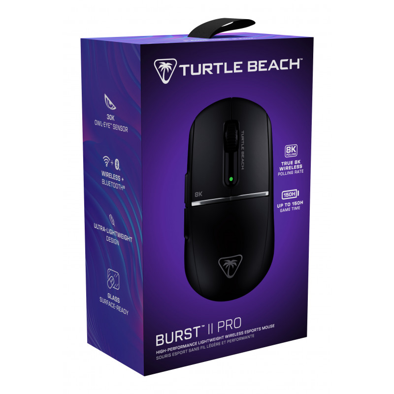 Ασύρματο gaming ποντίκι Turtle Beach Burst II Pro, μαύρο (TBM-2102-05)
