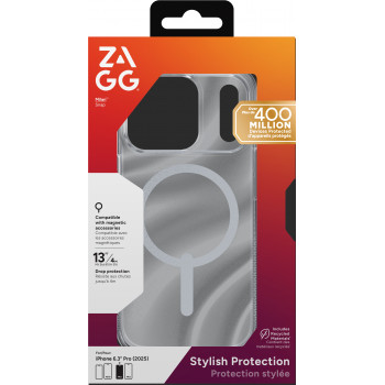 ZAGG Milan Snap θήκη για Apple iPhone 17 Pro - Glitzer-Wirbel