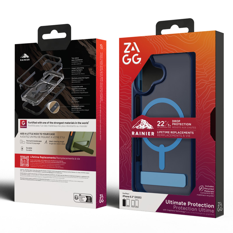 ZAGG Rainier Snap Case για iPhone 17 - Cobalt Horizon
