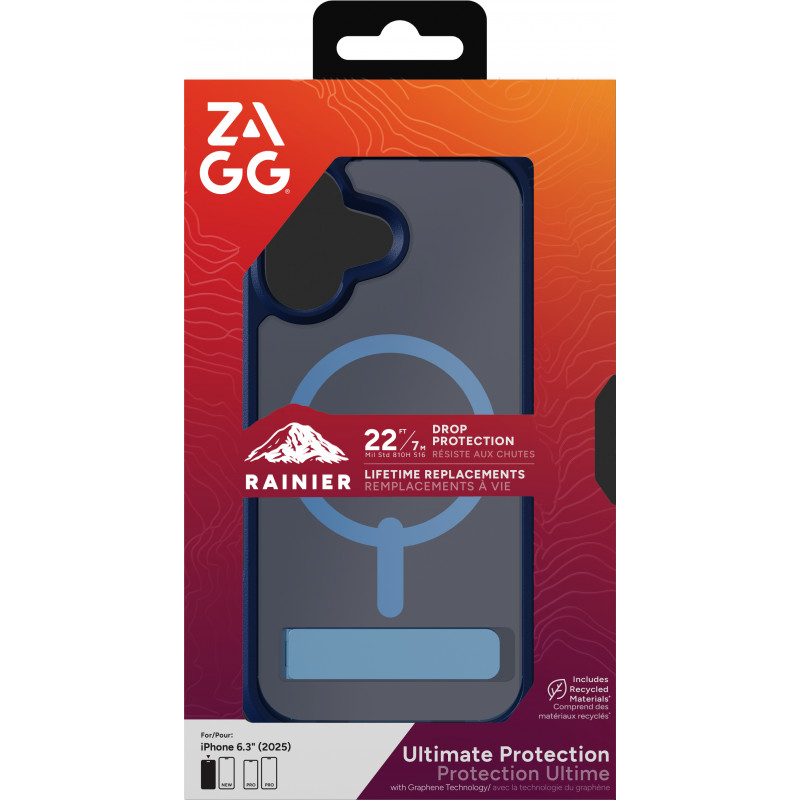 ZAGG Rainier Snap Case για iPhone 17 - Cobalt Horizon