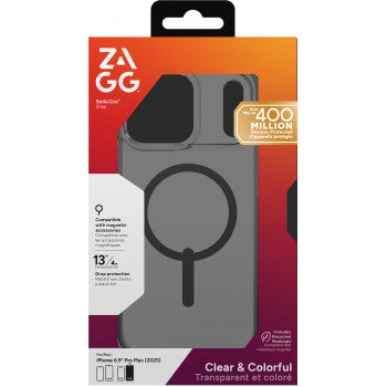 ZAGG Santa Cruz Snap θήκη για iPhone 17 Pro Max - μαύρο του μεσονυκτίου