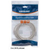 Intellinet Cat6 U/UTP Καλώδιο δικτύου, 1,5 m, γκρι