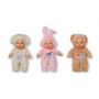 ZAPF CREATION Baby born for babies Cutie 3 Assorted 18cm κούκλα υφασμάτινη