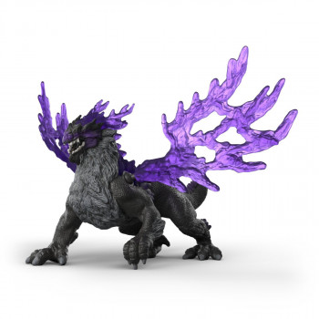 Schleich Eldrador Creatures Σκοτεινός δράκος Φιγούρα παιχνιδιού, κινούμενα φτερά, ζωγραφισμένο στο χέρι, για παιδιά 7-12 ετών