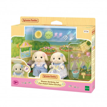EPOCH Sylvanian Families - Σετ παιχνιδιού λουλουδιών και κήπου με φιγούρες
