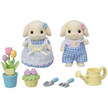 EPOCH Sylvanian Families - Σετ παιχνιδιού λουλουδιών και κήπου με φιγούρες
