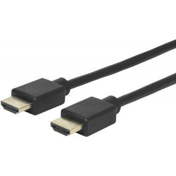 ESTUFF Καλώδιο HDMI 1.4 High-Speed με Ethernet 5m 4K 3D ARC Μαύρο