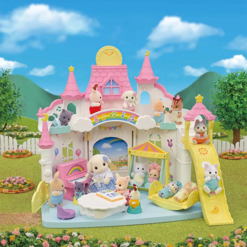 Sylvanian Families Abenteuer-Kindergarten Sonnenschloss σετ παιχνιδιού