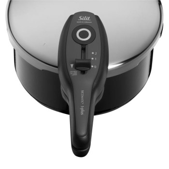 SILIT Silargan Sicomatic t-Plus σετ χύτρας ταχύτητας 4,5L + 3,0L, 22cm, Μαύρο