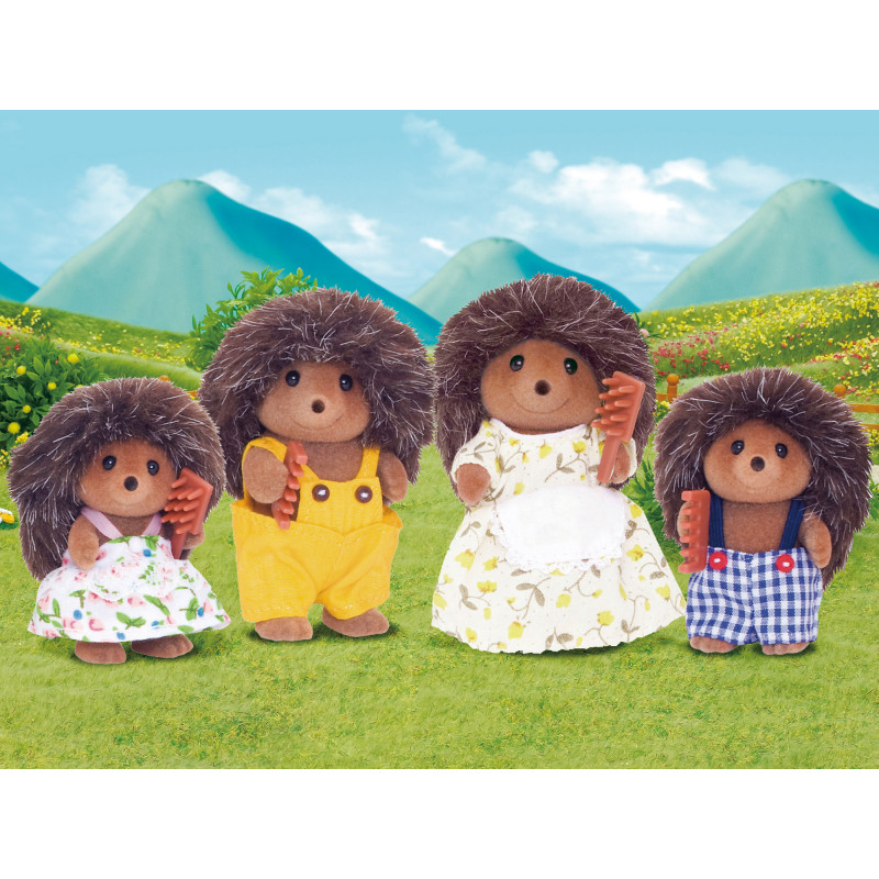 Sylvanian Families σετ φιγούρων οικογένεια σκαντζόχοιρου 4018