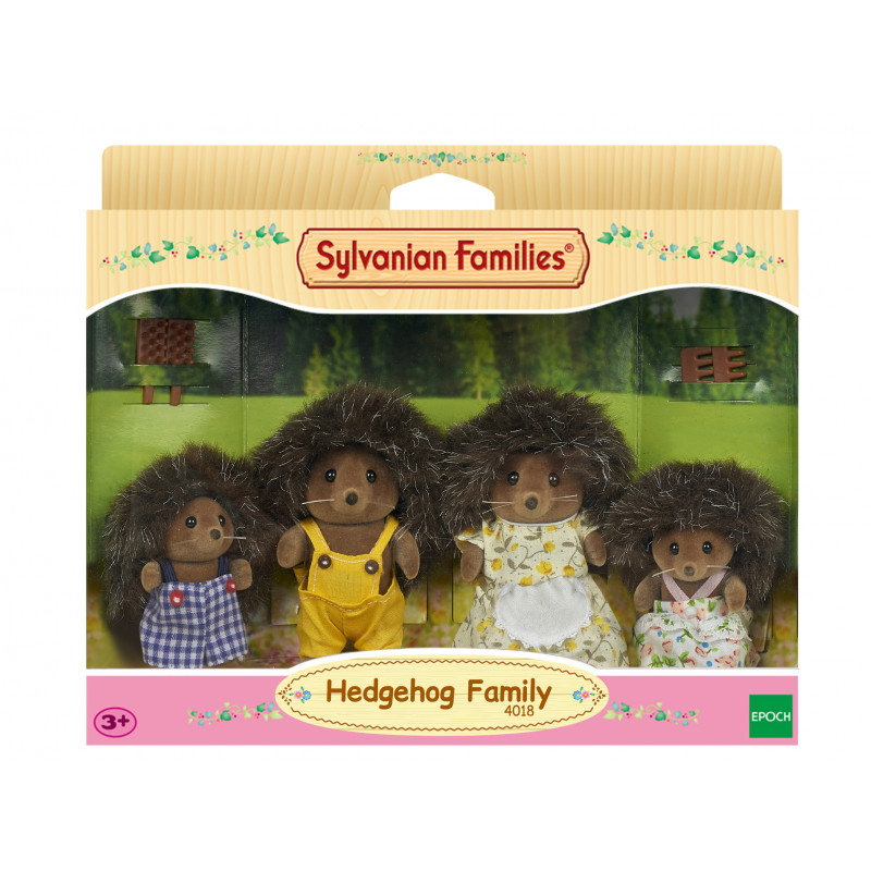 Sylvanian Families σετ φιγούρων οικογένεια σκαντζόχοιρου 4018