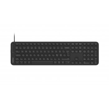 Contour Design CDKBBALPN21500 Ενσύρματο συμπαγές πληκτρολόγιο ψαλιδισμένων πλήκτρων, σκανδιναβική διάταξη, μαύρο