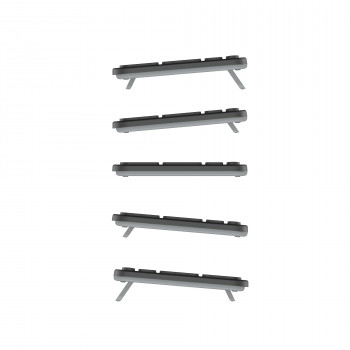 Contour Design CDKBBALPN21500 Ενσύρματο συμπαγές πληκτρολόγιο ψαλιδισμένων πλήκτρων, σκανδιναβική διάταξη, μαύρο