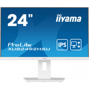 Iiyama ProLite XUB2492HSU-W5 23,8 ίντσες Full HD IPS Οθόνη με USB-Hub και ρυθμιζόμενη βάση ύψους