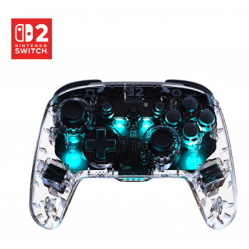 Turtle Beach Afterglow Transparent Wireless RGB χειριστήριο gaming για Nintendo Switch 2