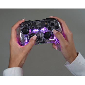 Turtle Beach Afterglow Transparent Wireless RGB χειριστήριο gaming για Nintendo Switch 2