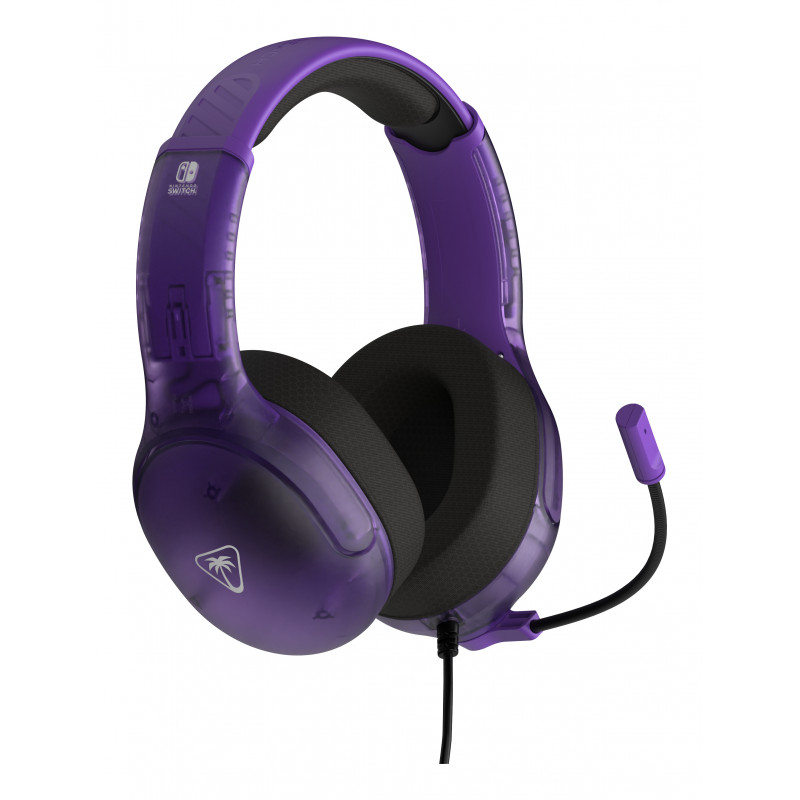 Turtle Beach Airlite Fit ενσύρματο headset gaming για Nintendo Switch - Ghost μωβ TBS-8002-45