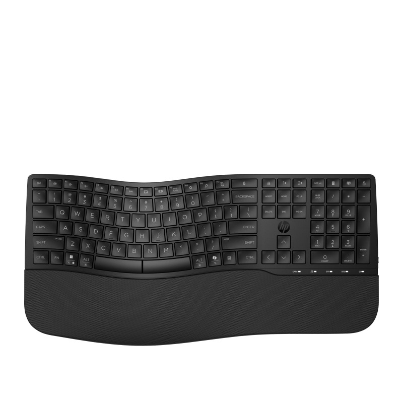 HP 680 CFT Dual-Mode Ασύρματο Πληκτρολόγιο Γαλλικό AZERTY Μαύρο 8T6L8AA#ABF