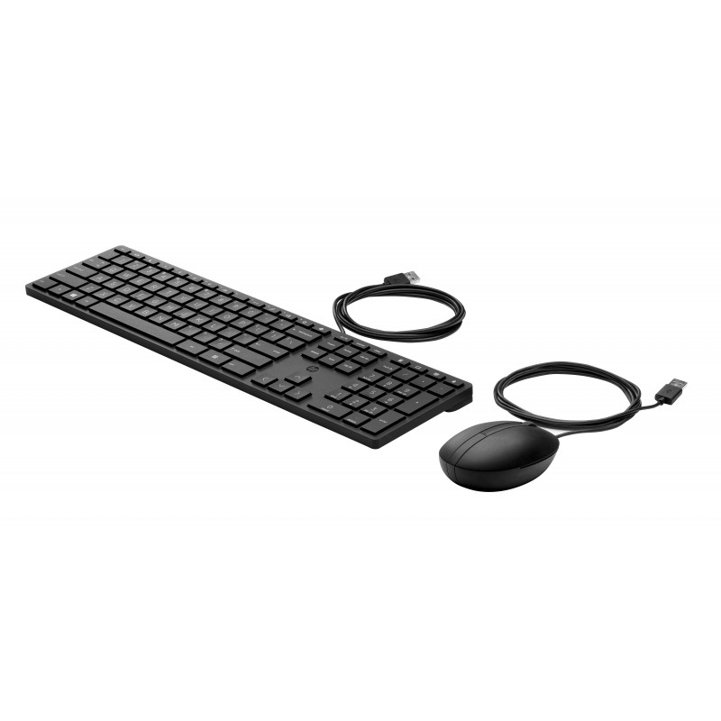 HP Desktop 320MK ενσύρματο σετ πληκτρολογίου και ποντικιού, ρωσικό layout, μαύρο 9SR36AA#ACB