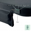 LEITZ iComfi Μαξιλάρι θέρμανσης, Dark Grey 51910089