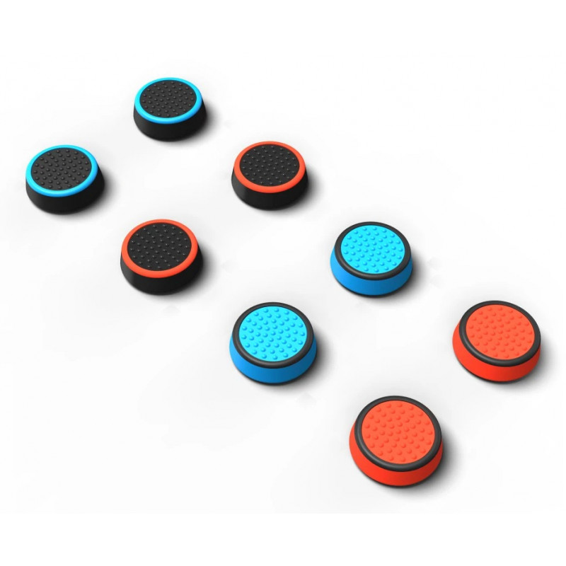 uRage Control Stick Caps σετ χρωμάτων 8in1 για Nintendo Switch 2, πολύχρωμο (00115537)