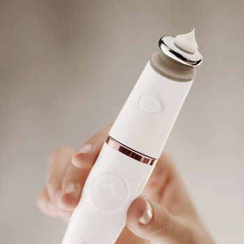 Braun FaceSpa Pro 921 Αποτριχωτική συσκευή προσώπου 3 σε 1, βούρτσα καθαρισμού & συσκευή σύσφιξης, μπρονζέ-λευκό