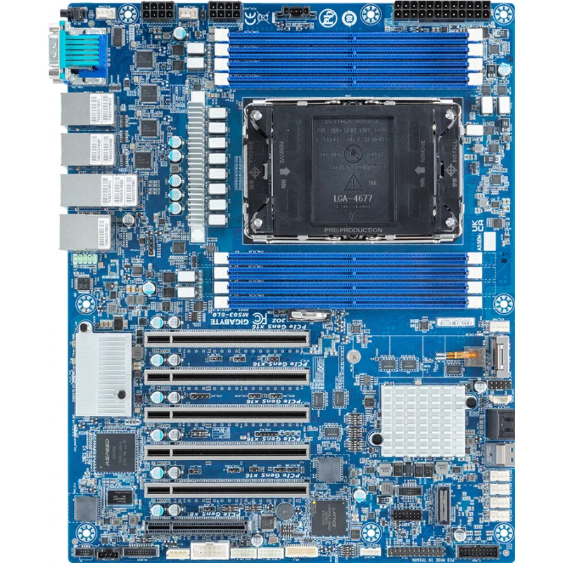 GIGABYTE MS03-6L0 Μητρική Server ATX LGA4677 Intel Xeon Scalable DDR5 Bulk (9MS036L0NR-000-3)