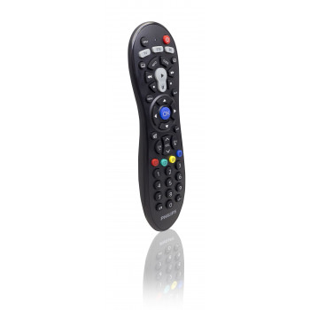 Philips SRP3013/10 καθολικό τηλεχειριστήριο – 6 συσκευές, λειτουργία εκμάθησης & macro, μαύρο