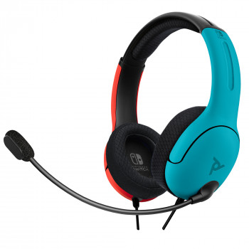 PDP Gaming LVL40 Ενσύρματο Στερεοφωνικό Gaming Headset για Nintendo Switch, Μπλε/Κόκκινο