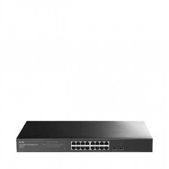 Cudy GS1016ES2 16-Port Gigabit Ethernet Switch με 2 SFP Uplinks