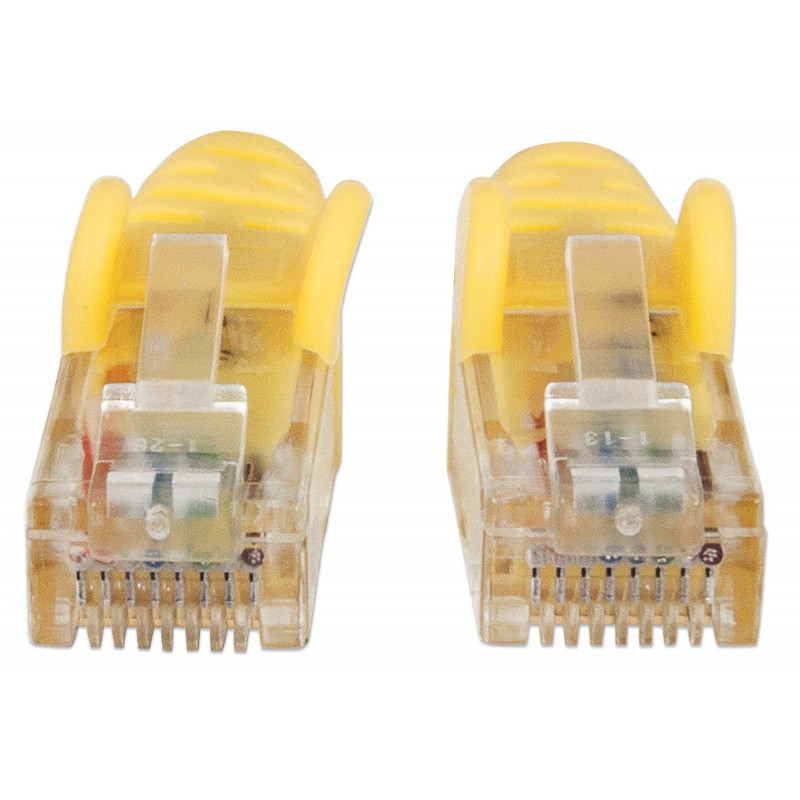 Intellinet Cat6 UTP Patch Καλώδιο, 2 x RJ-45, Χυτό, 7,5 m, Κίτρινο (342391)