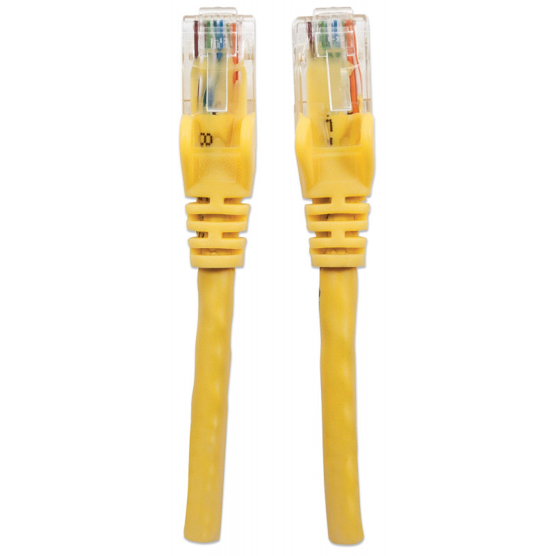 Intellinet Cat6 UTP Patch Καλώδιο, 2 x RJ-45, Χυτό, 7,5 m, Κίτρινο (342391)