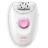 Braun Silk-épil 1 SE1-000 Αποτριχωτική συσκευή (λευκό/ροζ) 7500435224949