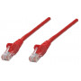 Intellinet Καλώδιο Patch Cat6 UTP, RJ45, χυτό, 1,5 m, Κόκκινο 342155