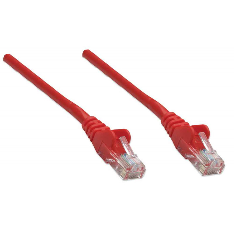 Intellinet Καλώδιο Patch Cat6 UTP, RJ45, χυτό, 1,5 m, Κόκκινο 342155