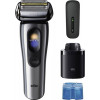 Braun NEVO 17000cc Ηλεκτρική ξυριστική μηχανή με σταθμό Clean&Charge, 5 λειτουργίες, κεφαλή ξυρίσματος 360°, Χρώμιο/Ασήμι 349659