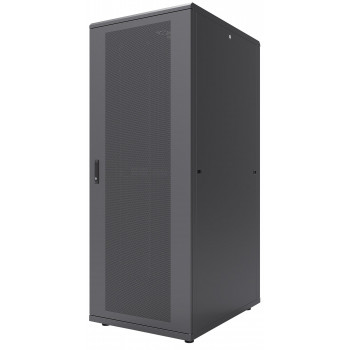 Intellinet 42U 19 ιντσών Ράφι δικτύου, Μαύρο RAL 9005, 600x1000mm, Πόρτα γυάλινη με κλειδαριά 713733