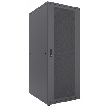 Intellinet 42U 19 ιντσών Ράφι δικτύου, Μαύρο RAL 9005, 600x1000mm, Πόρτα γυάλινη με κλειδαριά 713733