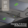 Cellularline Powerview IQ Powerbank 10000 mAh, 45 W, USB-C / USB-A, οθόνη IQ 61435