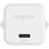 mophie φορτιστής τοίχου USB-C 35W GaN λευκό (409917045)