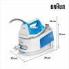 Braun CareStyle 1 IS1012BL Σταθμός Σιδερώματος με Ατμό Μπλε