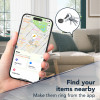 Cellularline TRACY TAG Bluetooth Tracker για Apple Find My, Λευκό 60997